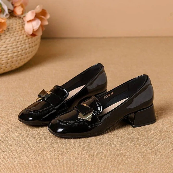 Womens Block Heel Shoes with Samara Design
