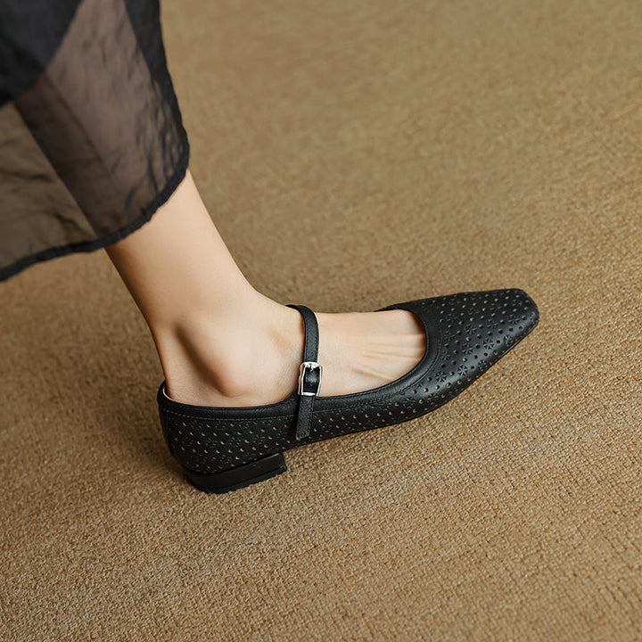 Womens Pumps Genuine Leather Classic Fit