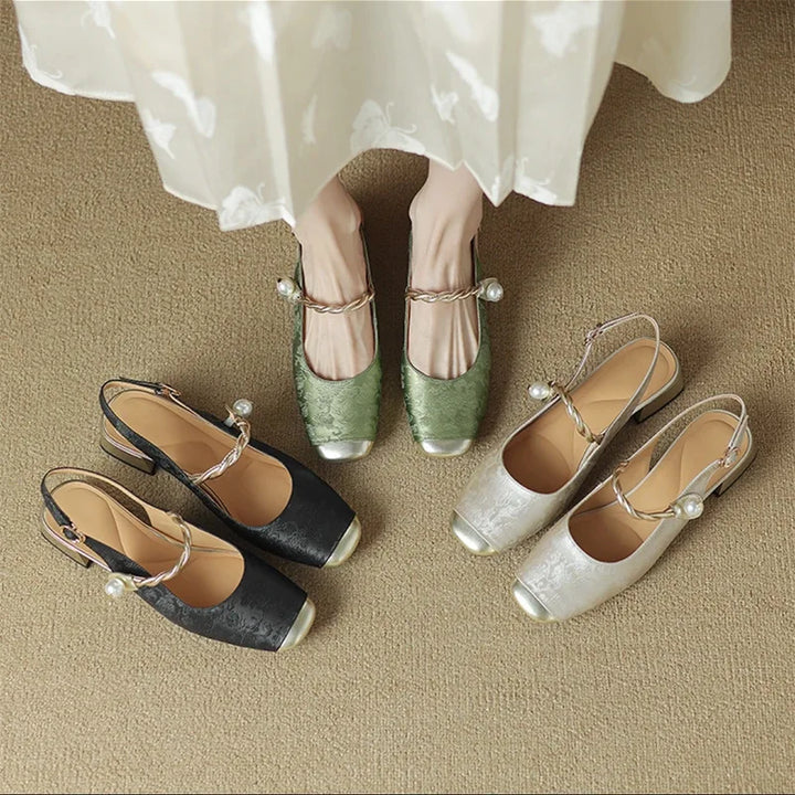 Womens Slingback Shoes Comfortable Fit