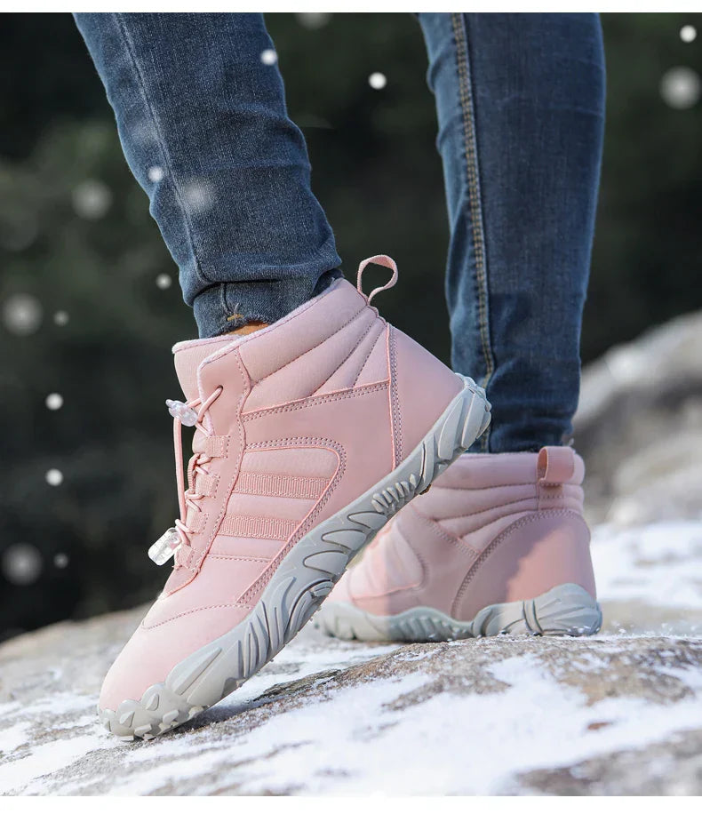 Unisex Waterproof Snow Shoes Durable Winter Footwear