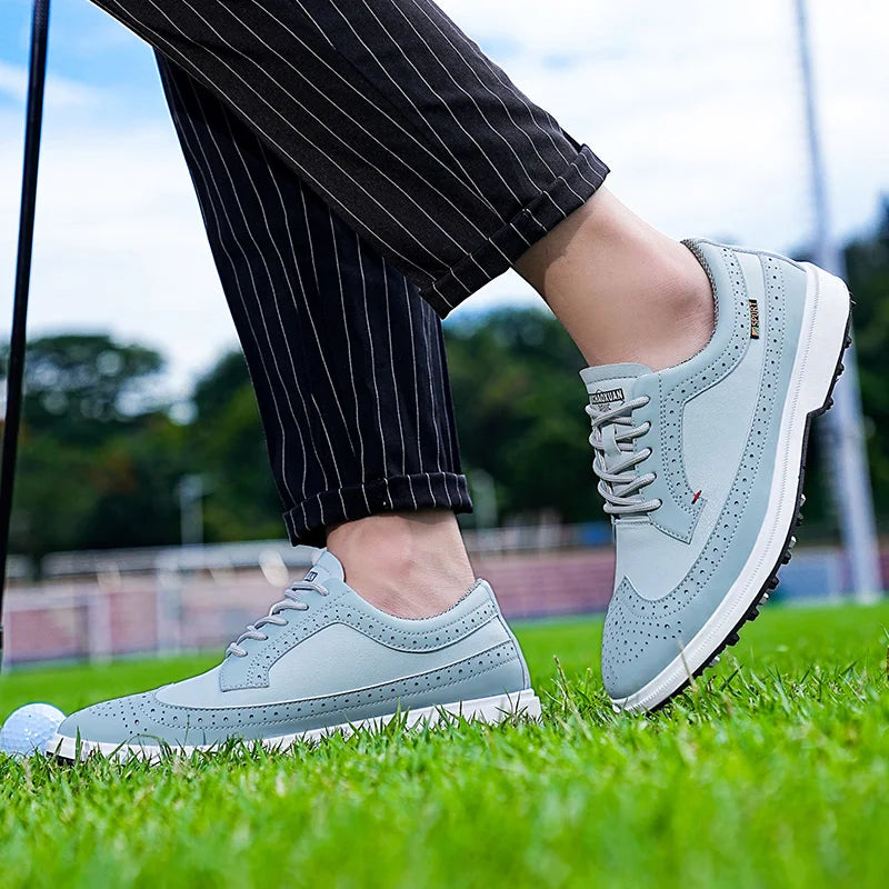 Mens Golf Shoes Durable Comfortable Fit