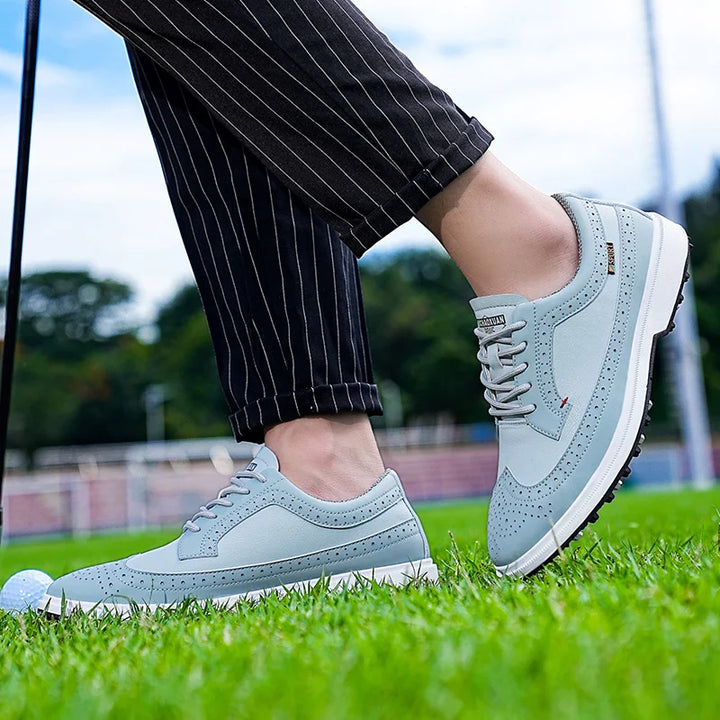 Mens Golf Shoes Durable Comfortable Fit