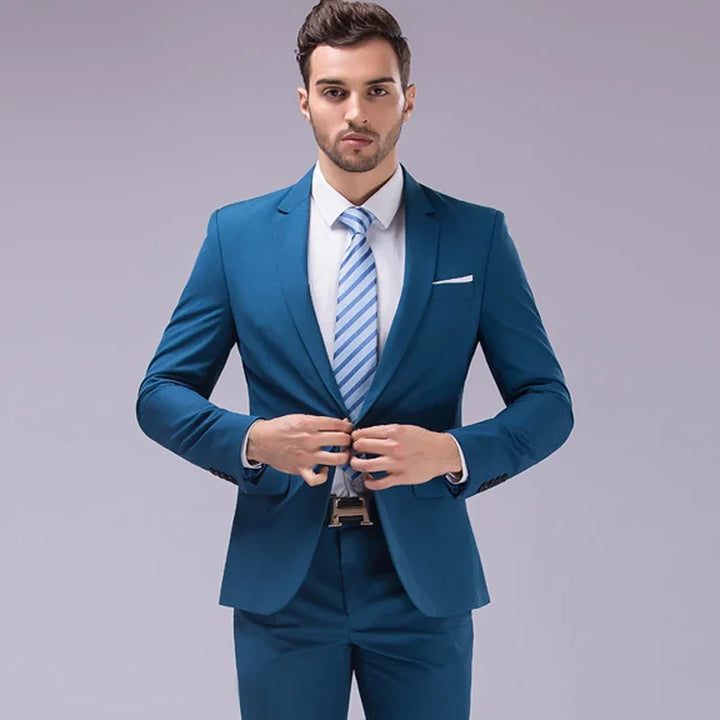 Mens Formal Business Jacket Smart Fit