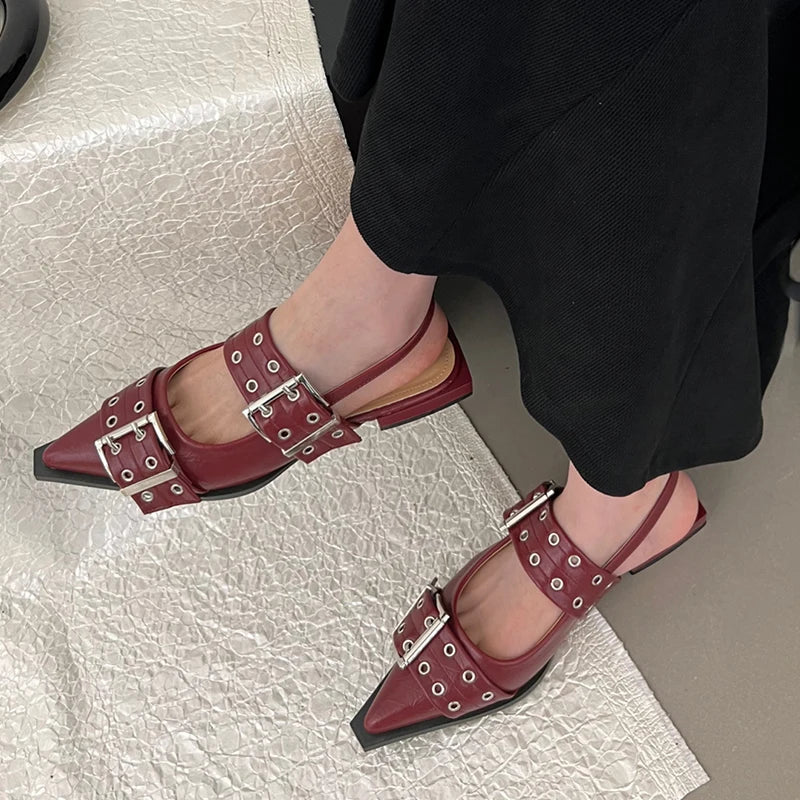 Womens Slingback Shoes Classic Fit
