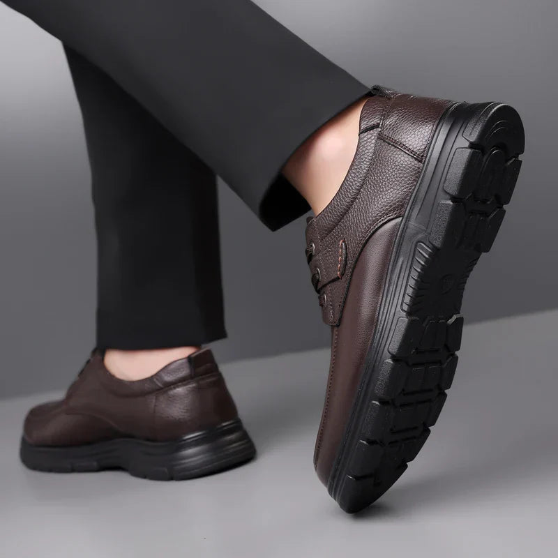 Mens Leather Dress Shoes Genuine Leather
