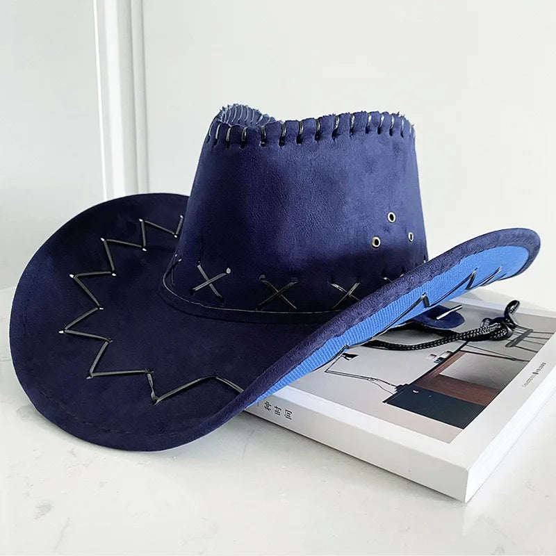 Womens Rhinestone Wedding Cowgirl Hat Classic Style