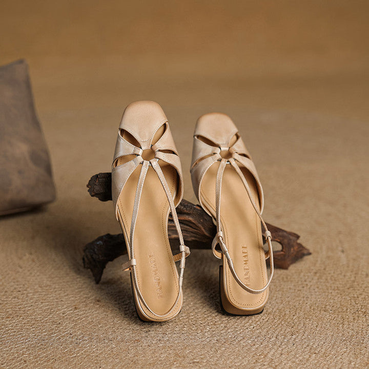 Womens Genuine Leather Sandals Comfortable Fit
