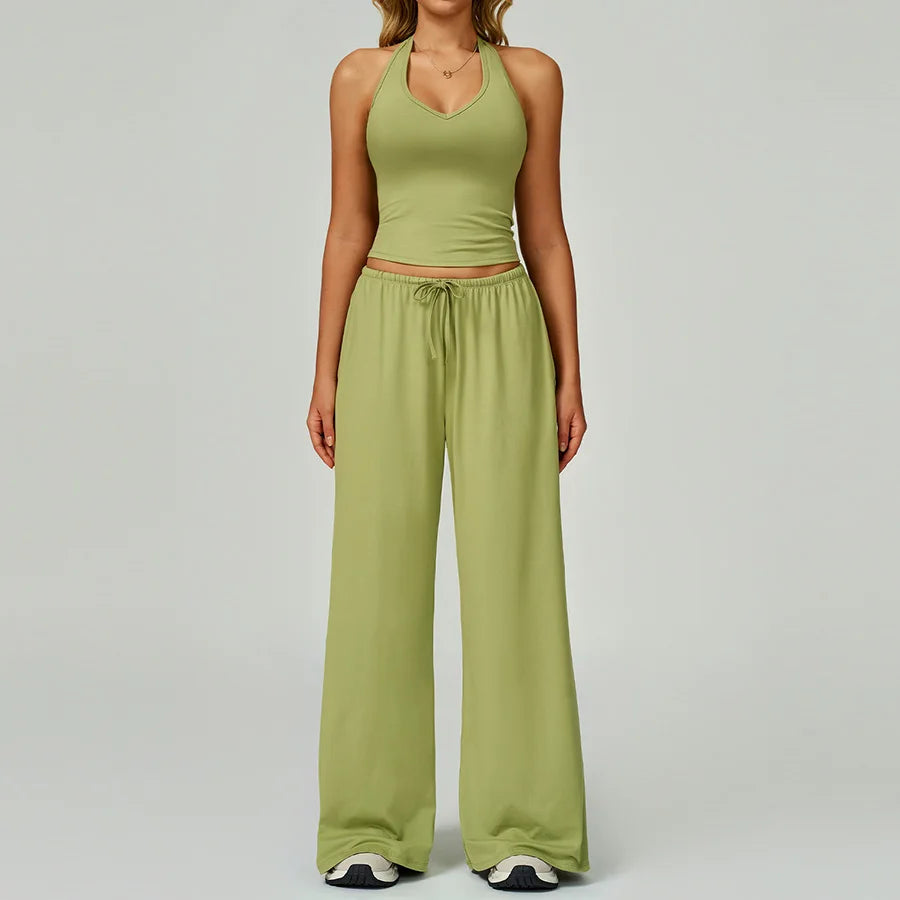 Womens Fitness Outfit Breathable Stretch Fit