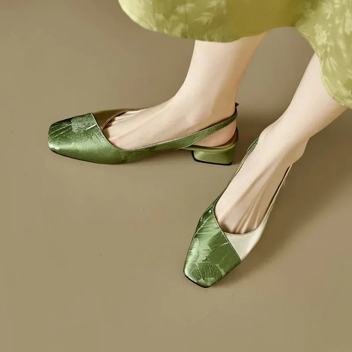 Womens Slingback Pump Leather Classic Fit