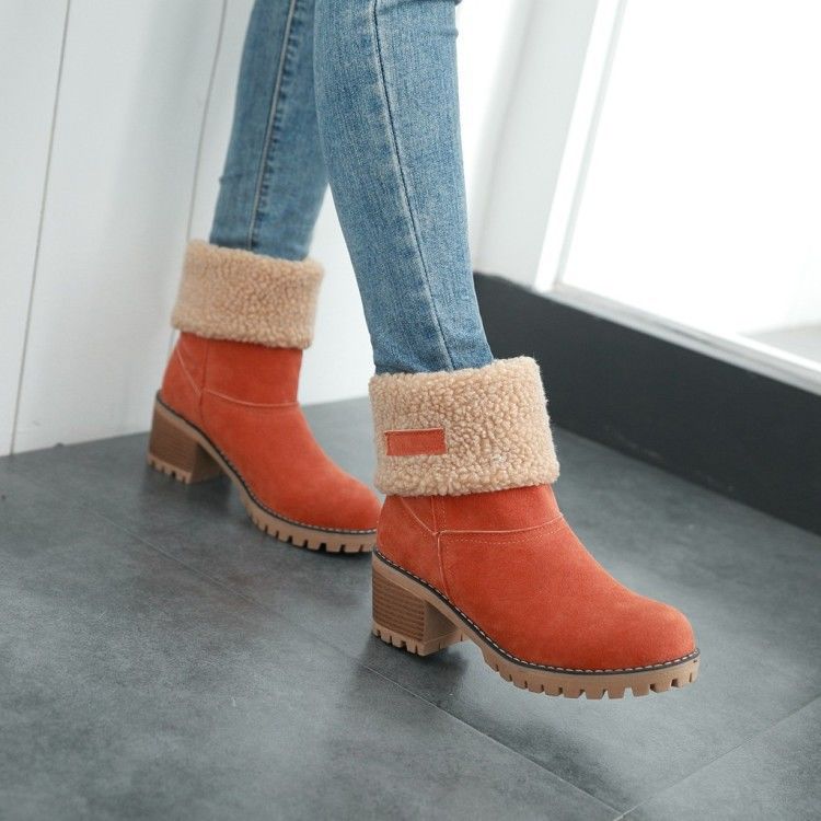 Unisex Boots Durable Leather Casual Fit