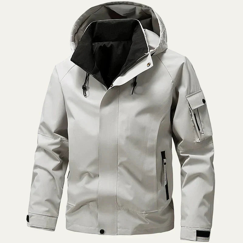 Mens Utility Jacket Weatherproof Hooded