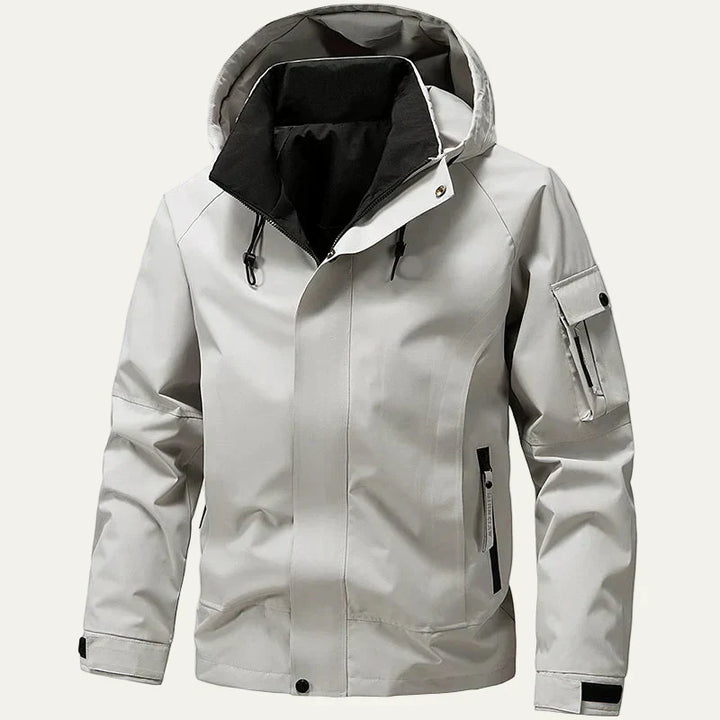Mens Utility Jacket Weatherproof Hooded