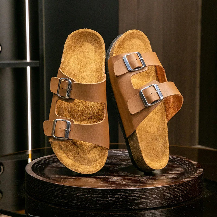 Womens Flip Flop Sandals Cork Comfortable Fit