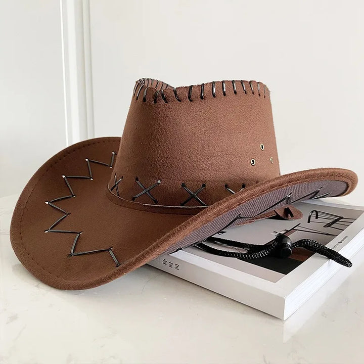Womens Rhinestone Wedding Cowgirl Hat Classic Style
