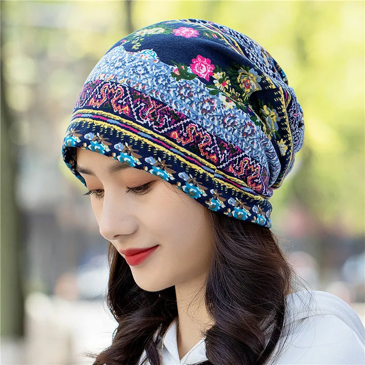 Womens Reversible Summer Hat Lightweight Breathable