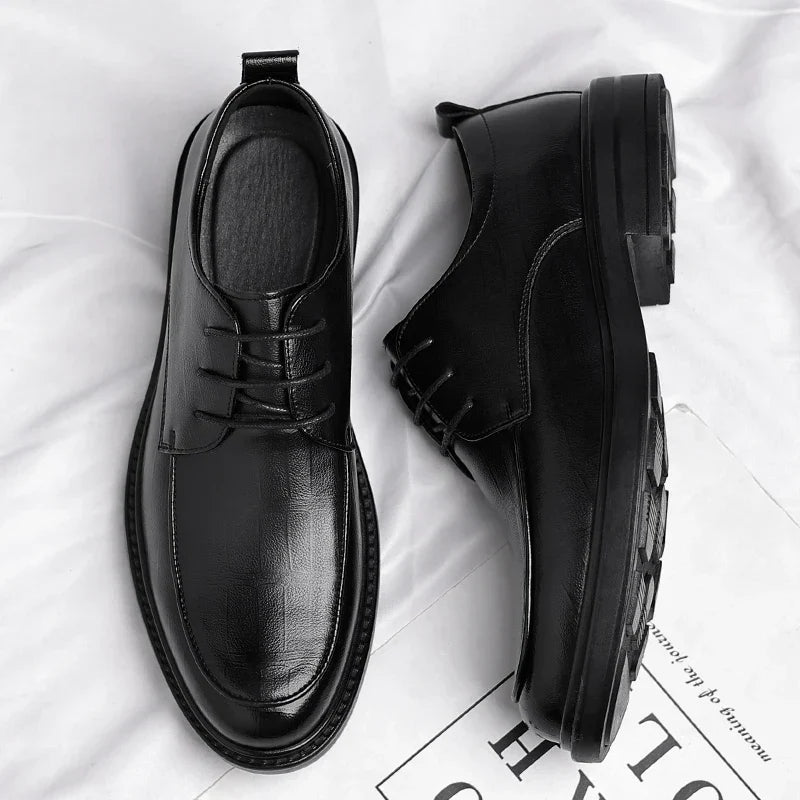 Mens Leather Shoes Genuine Leather