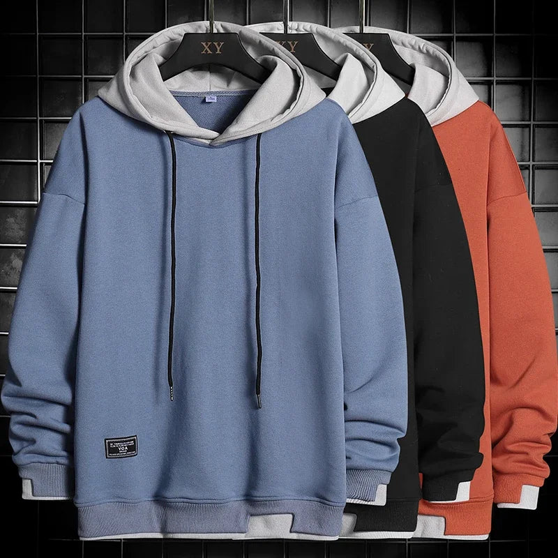 Mens Oversized Hoodie Urban Style Comfortable Fit - BritishMode