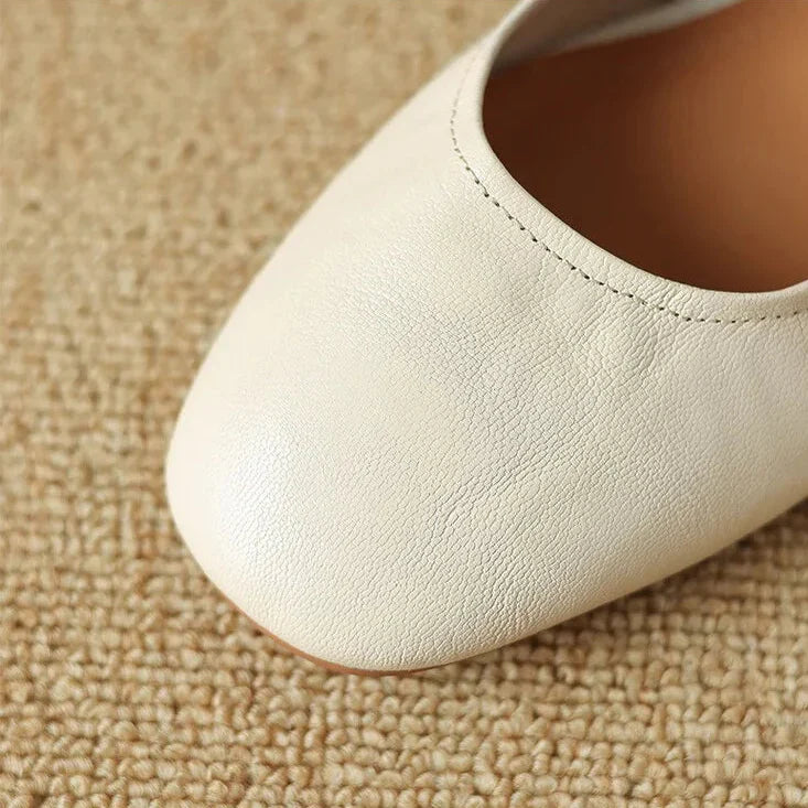 Womens Pumps Genuine Leather Classic Fit