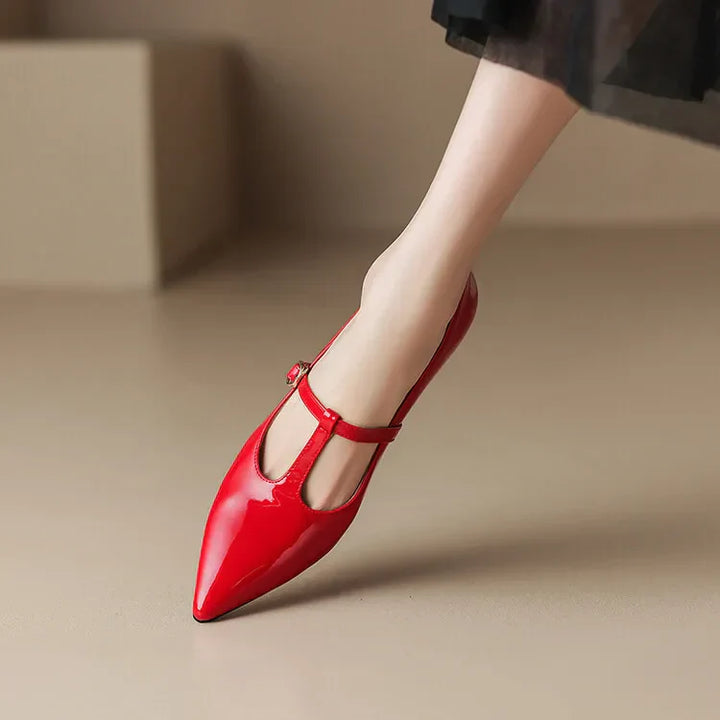 Womens Leather Heels Genuine Leather Classic Fit