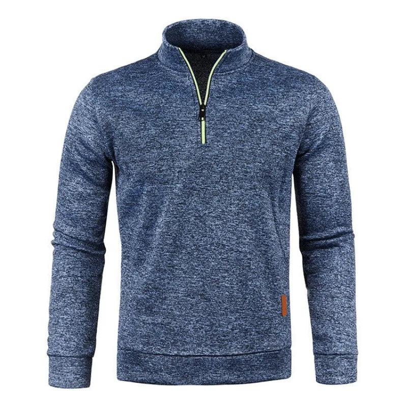 Mens Fleece Pullover Jacket Warm Fit