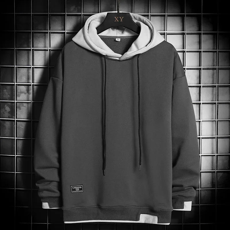 Mens Oversized Hoodie Urban Style Comfortable Fit