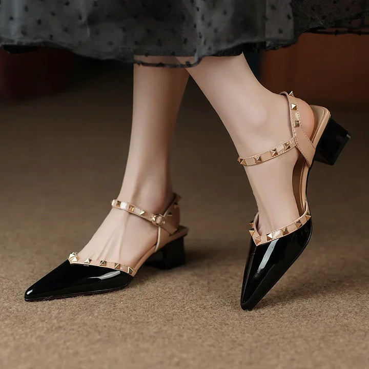 Womens Heeled Shoes Elegant Design