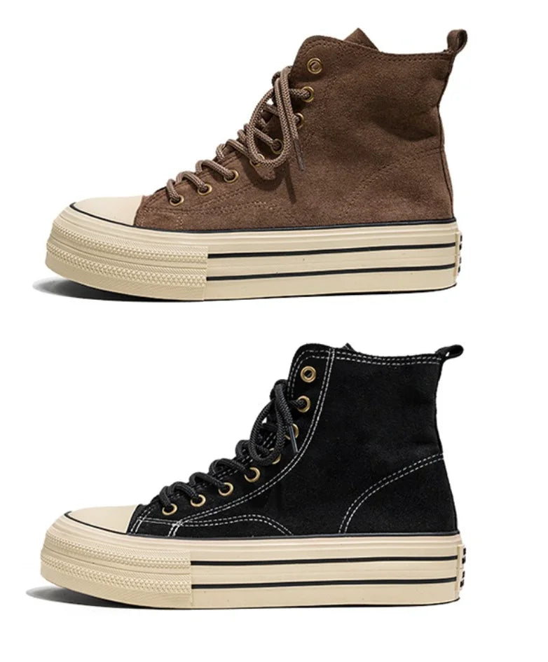Unisex Ankle Boots Faux Suede Comfortable Fit