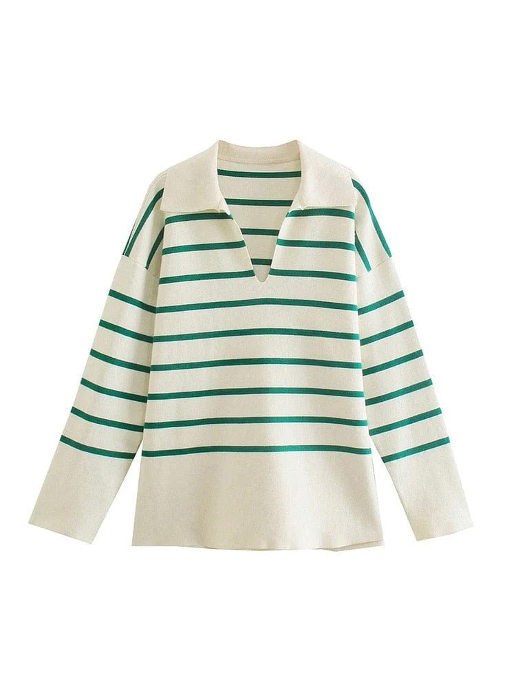 Womens Oversized Knit Sweater Cozy Fit - BritishMode