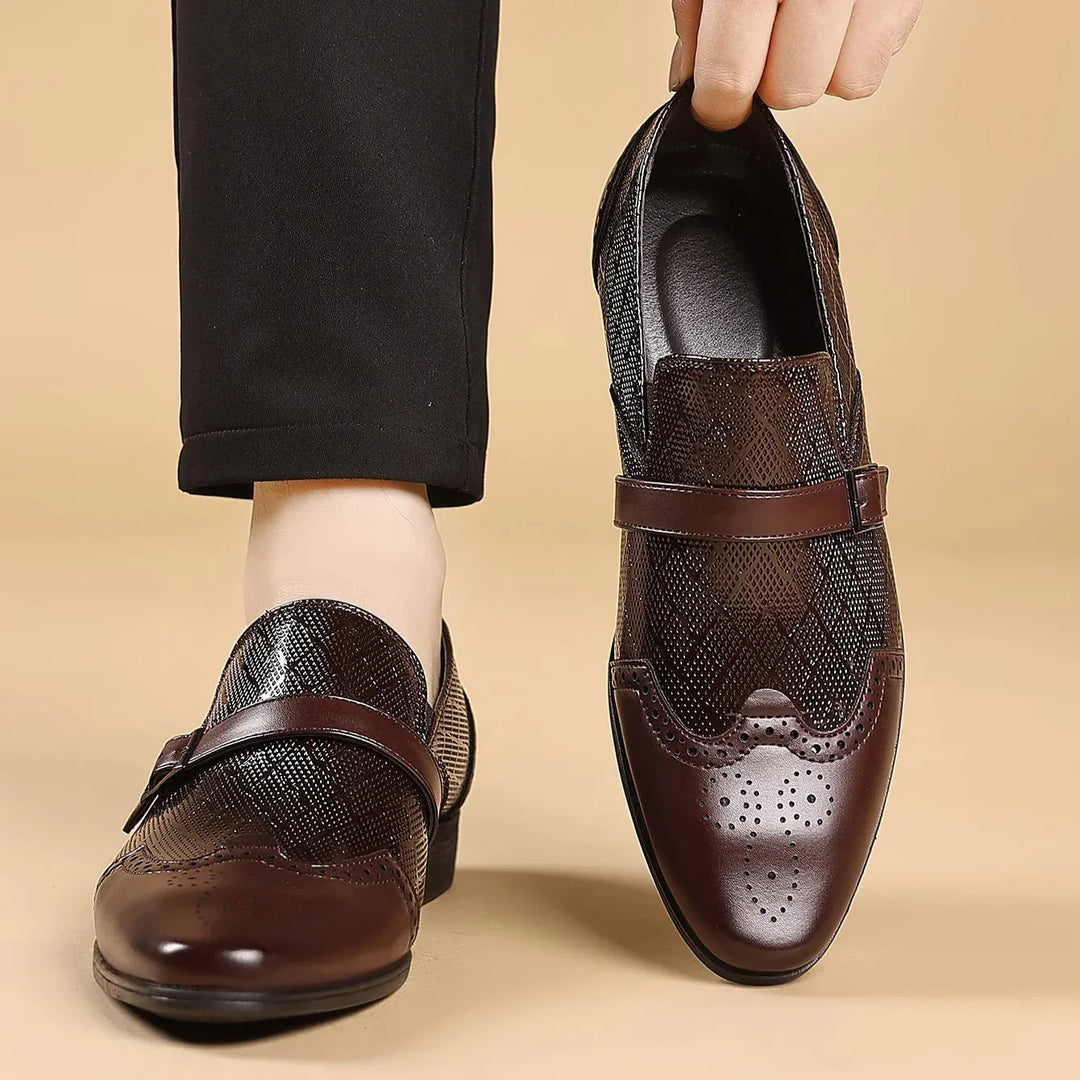 Mens Loafers Slip-On Comfortable Fit