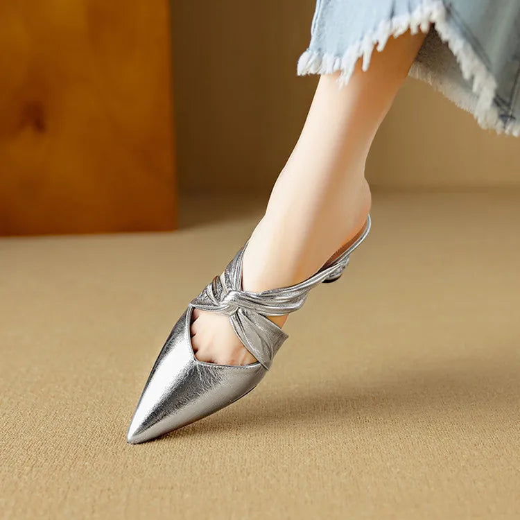 Womens High Heels Elegant Slip-On