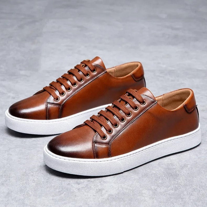 Mens Leather Dress Shoes Classic Fit