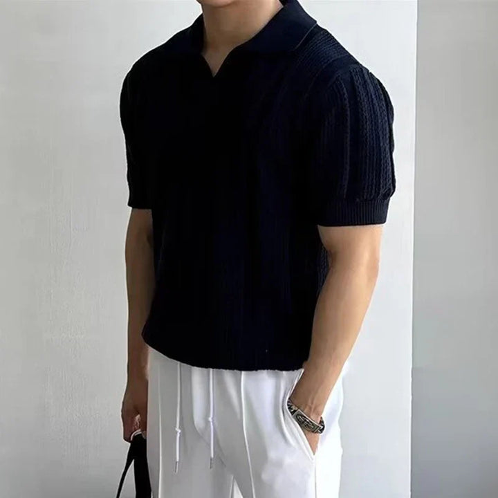 Mens Polo Shirt Lightweight Ventilated Fit