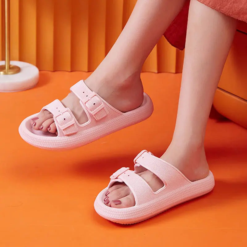 Unisex Cushioned Slide Sandals Comfortable Fit