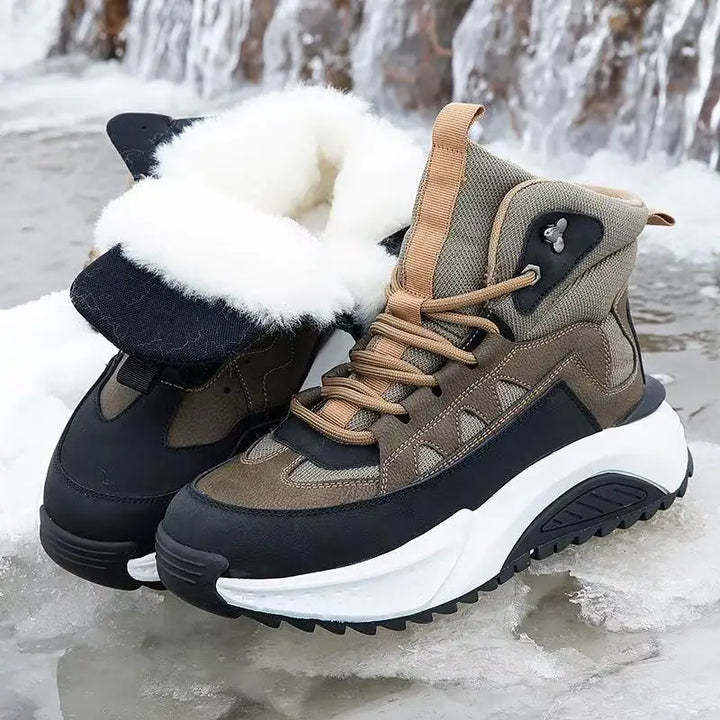 Mens Winter Boots Insulated Waterproof Waterproof - BritishMode
