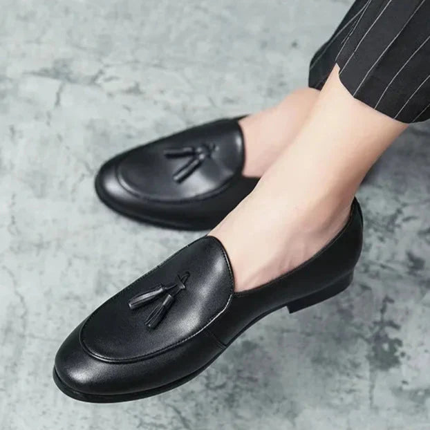 Mens Loafers Slip-On Comfortable Fit