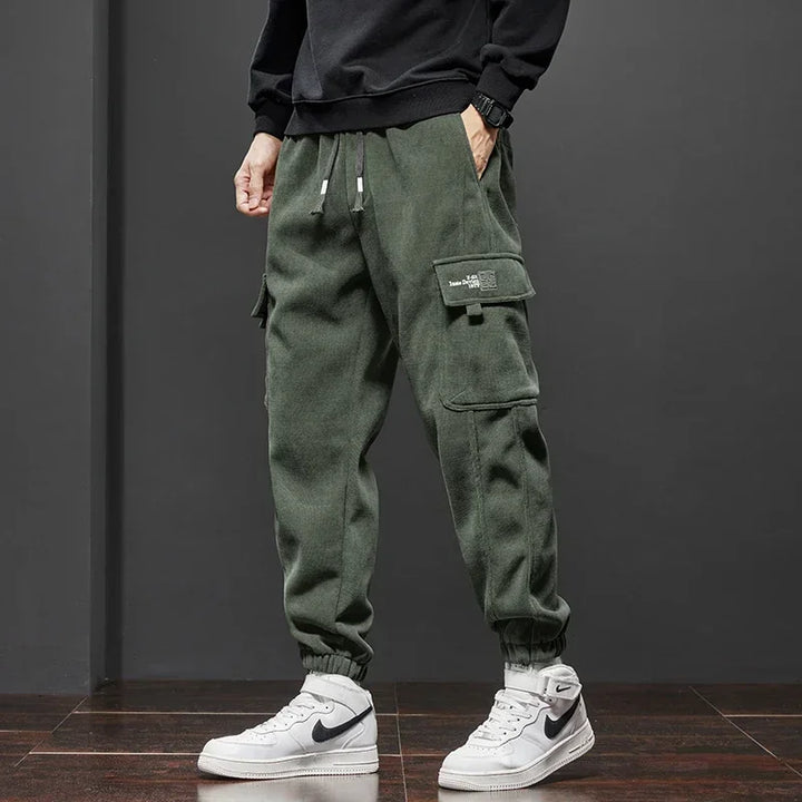 Mens Casual Pants Comfortable Fit Straight Leg