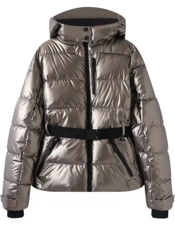 Womens Ski Jacket Insulated Warm Winter Fit
