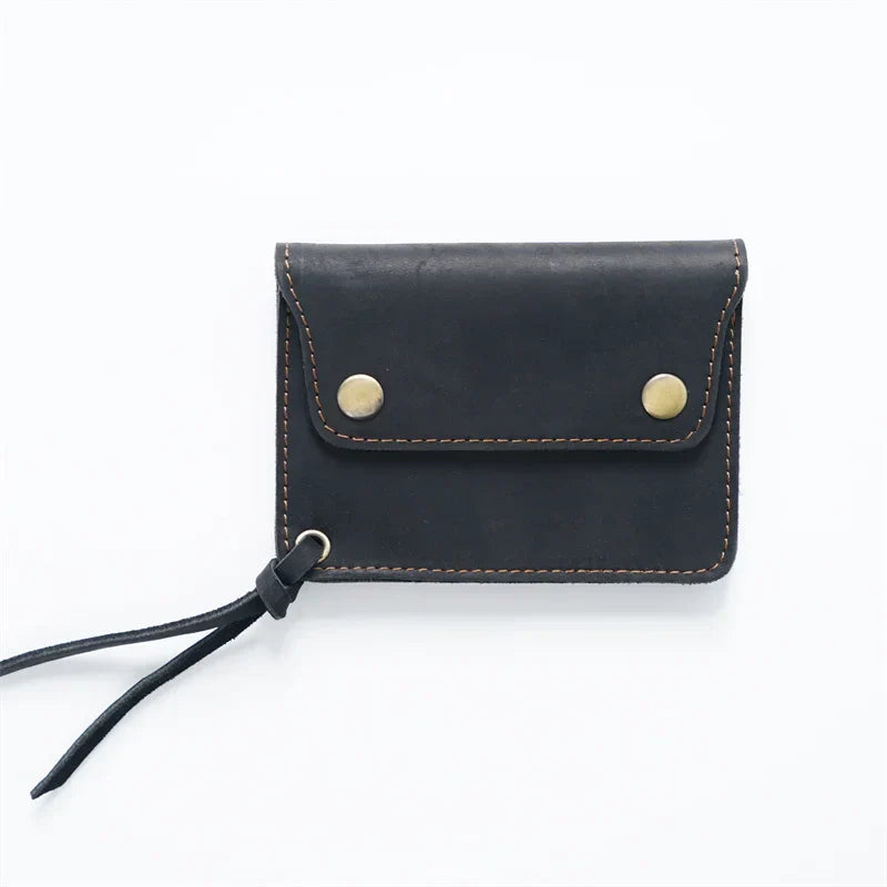 Mens Leather Money Wallet Classic Style