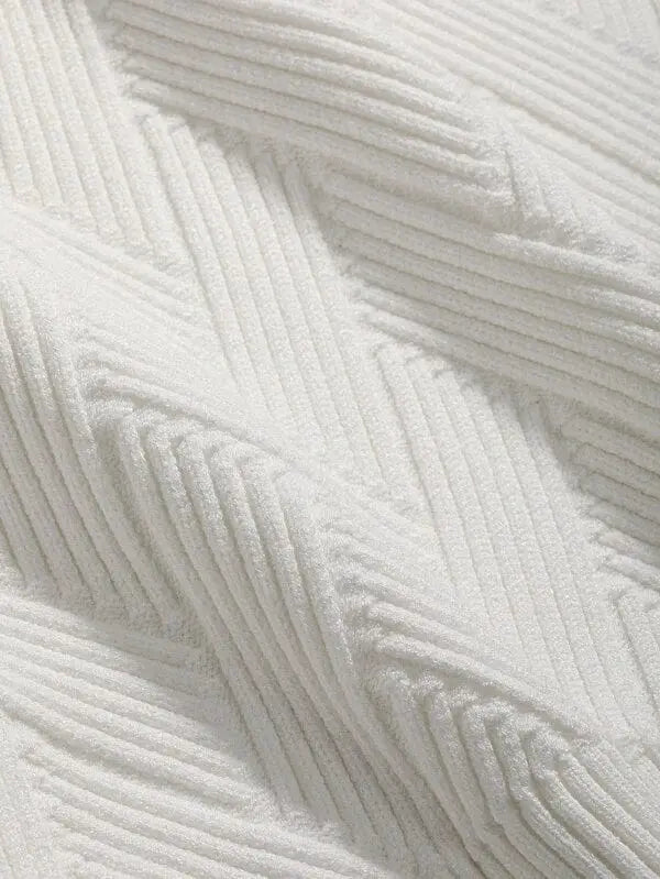 Womens Scented Sweater Textured Yarn Relaxed Fit