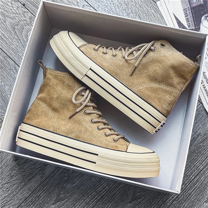 Unisex Ankle Boots Faux Suede Comfortable Fit