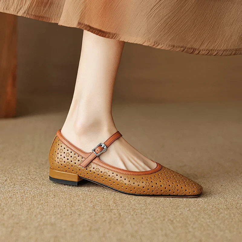 Womens Pumps Genuine Leather Classic Fit