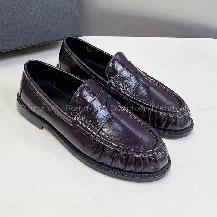 Mens Slip-On Dress Shoes Comfortable Fit