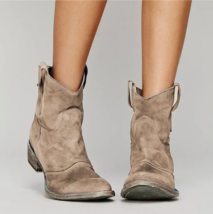 Womens Western Orthopedic Boots Comfortable Fit - BritishMode