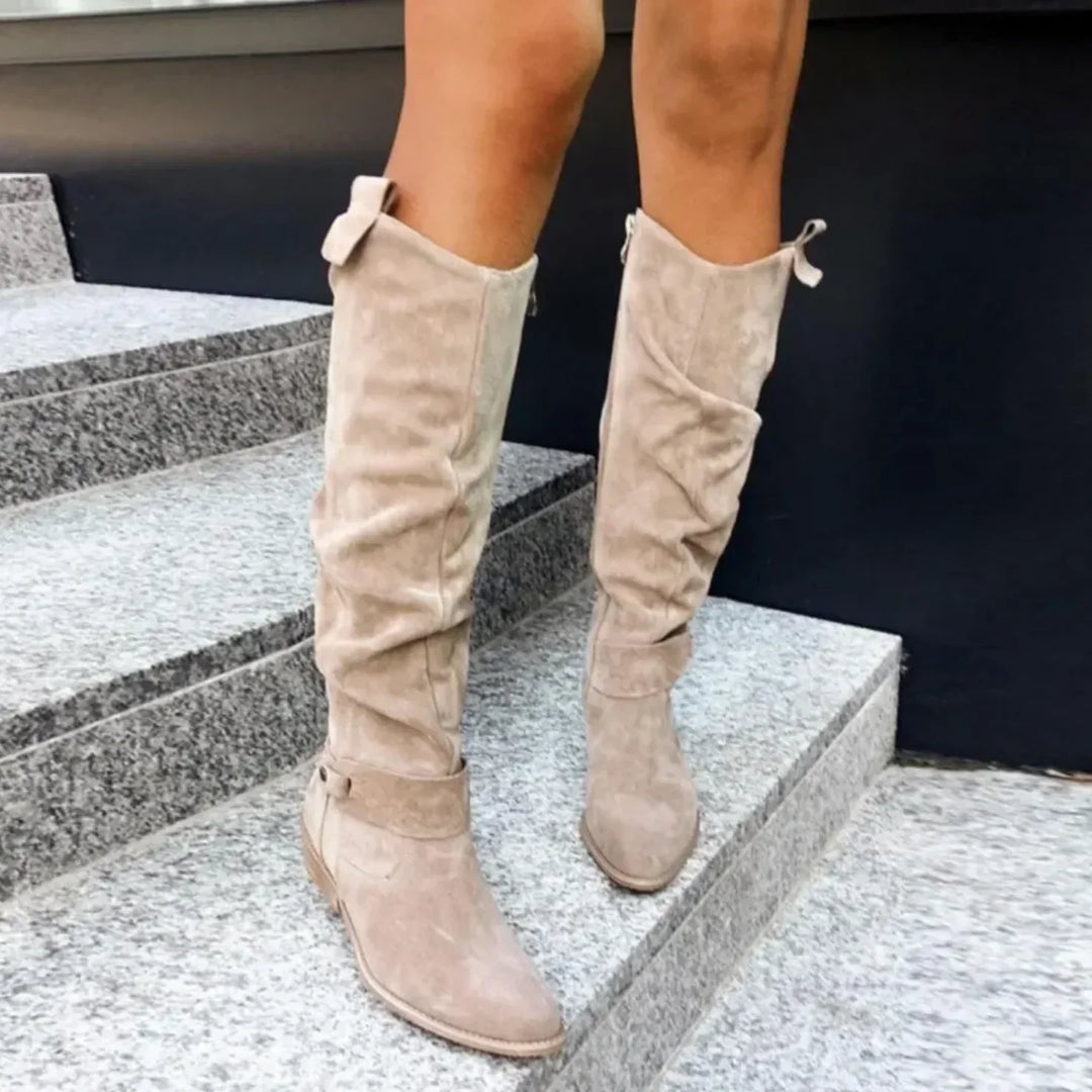 Unisex Suede Comfort Long Shoes