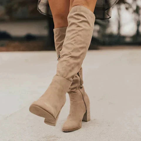 Unisex Suede Comfort Long Shoes
