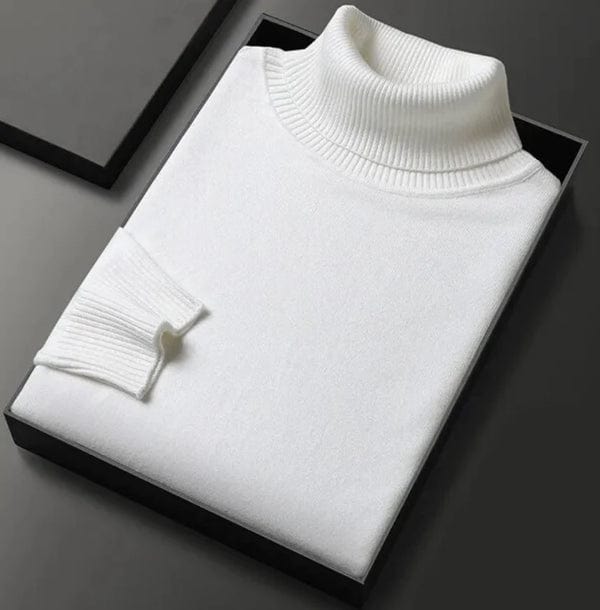 Mens Crew Neck Sweater Warm Knit
