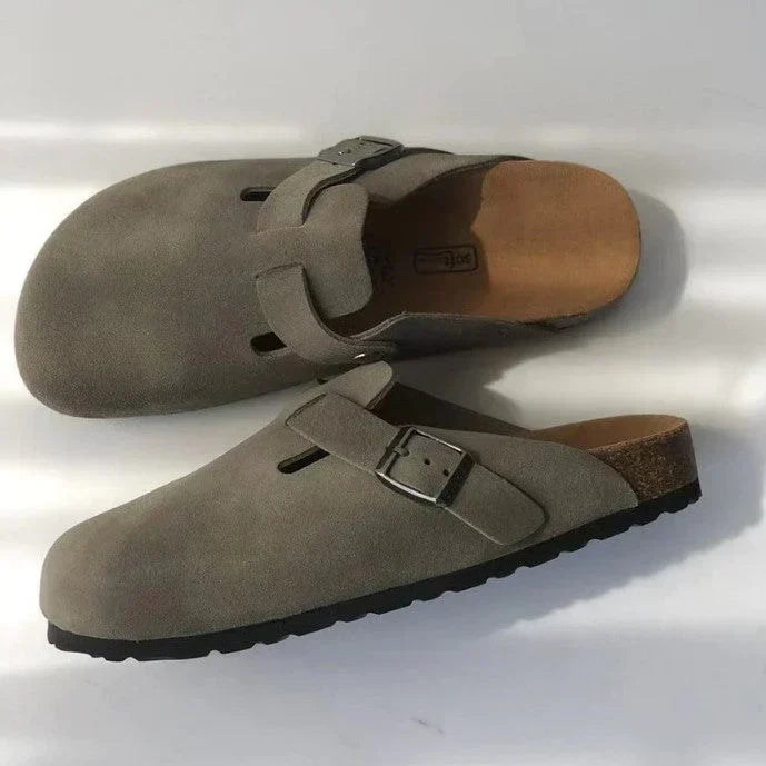 Unisex Leather Boston Sandals Durable Stylish Design