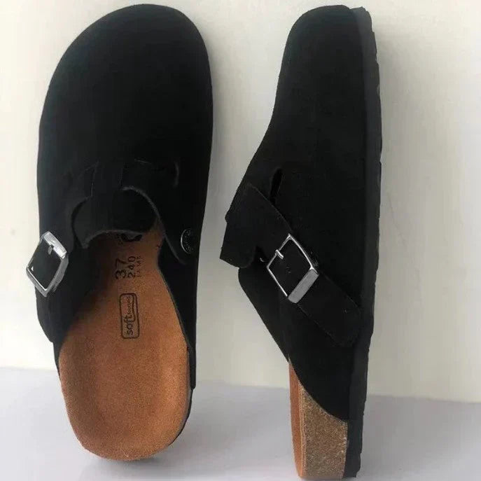 Unisex Leather Boston Sandals Durable Stylish Design