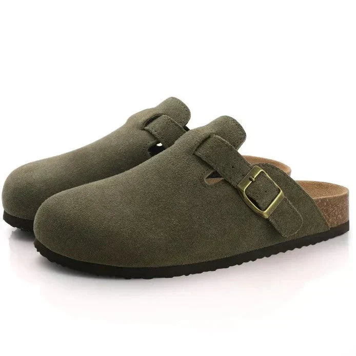 Unisex Leather Boston Sandals Durable Stylish Design