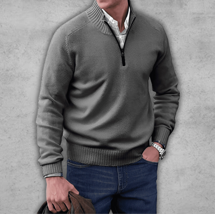Mens Cotton Sweater Elegant Fit